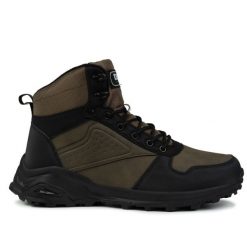 Buty męskie trekkingowe zimowe DK GHOST VB17157 KHAKI. Czarne trekkingi męskie DK, na zimę, z materiału, przed kolano, bez zapięcia. Za 178.00 zł.