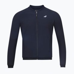 Bluza tenisowa damska Babolat Play W 2022. Czarne bluzy damskie BABOLAT, m, bez wzorów, z elastanu, sportowe, bez ramiączek, bez kaptura. Za 139.99 zł.
