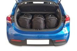 Torby Do Bagażnika Kia Rio Hatchback 2017+ 3Szt Kjust. Czarne torby podróżne damskie KJUST, bez wzorów, z kauczuku. Za 780.00 zł.