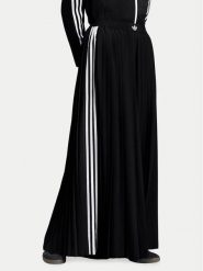 Adidas Spodnie dresowe Plisse 3S Track Pants LG4079 Czarny Relaxed Fit. Czarne spodnie dresowe damskie Adidas, bez wzorów, z dresówki. Za 348.99 zł.