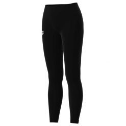 Damskie legginsy Arena Team Panel. Czarne legginsy damskie ARENA, bez wzorów, ze skóry. Za 240.50 zł.
