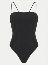 Calvin Klein Swimwear Strój kąpielowy KW0KW02741 Czarny. Czarne stroje kąpielowe damskie Calvin Klein Swimwear, m, bez wzorów, z syntetyku. Za 309.99 zł.
