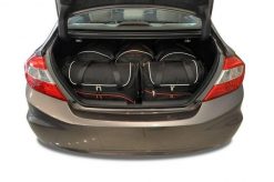 Torby Do Bagażnika Honda Civic Limousine 2012-2017 5Szt Kjust. Czarne torby podróżne damskie KJUST, bez wzorów, z kauczuku. Za 1,515.00 zł.