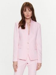 Blugirl Blumarine Marynarka RA3029-T3359 Różowy Slim Fit. Czerwone marynarki i żakiety damskie Blugirl Blumarine, bez wzorów, z syntetyku, bez kołnierzyka, bez ramiączek. Za 1,769.00 zł.