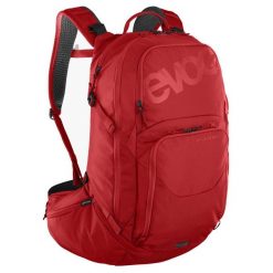 Plecak rowerowy Evoc Explorer Pro 26 - true red. Czerwone plecaki męskie EVOC, bez wzorów, z materiału. Za 1,038.39 zł.