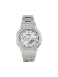 G-Shock Zegarek G-Steel GM-2110D-7AER Srebrny. Szare, analogowe zegarki męskie G-Shock, bez wzorów, srebrne. Za 1,119.00 zł.