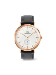 Daniel Wellington Zegarek Classic Multi-Eye Sheffield DW00100870 Czarny. Czarne, analogowe zegarki męskie Daniel Wellington, bez wzorów. Za 909.99 zł.
