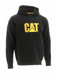 CAT TRADEMARK Bluza z kapturem i głębokimi kieszeniami zielony-chive 12369 L. Zielone bluzy męskie CAT, l, bez wzorów, bez ramiączek, z kapturem. Za 275.00 zł.
