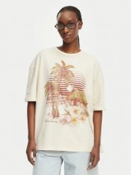 Billabong T-Shirt Will Find Me Here EBJZT00582 Beżowy jasny Loose Fit. Brązowe t-shirty damskie Billabong, xs, bez wzorów, z bawełny, bez kołnierzyka, bez ramiączek. Za 149.99 zł.