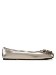 PINKO Baleriny Gioia 03 SD0295 P049 Złoty. Żółte balerinki damskie Pinko, bez wzorów, ze skóry, bez obcasa, bez zapięcia. Za 659.99 zł.