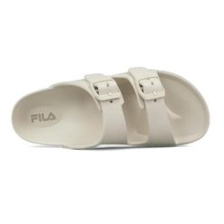 Klapki damskie Fila Matero. Brązowe klapki damskie Fila, bez wzorów, bez obcasa, bez zapięcia. Za 89.00 zł.