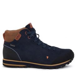 Trekkingi CMP. Niebieskie buty sportowe męskie CMP, bez wzorów, bez zapięcia, trekkingowe. Za 399.99 zł.