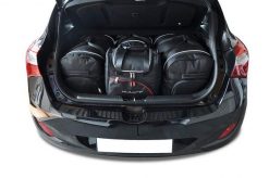 Torby Do Bagażnika Hyundai I30 5 Hatchback 2012-2016 4Szt Kjust. Czarne torby podróżne damskie KJUST, bez wzorów, z kauczuku. Za 1,142.00 zł.