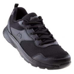Trampki Męskie Derun. Czarne trampki męskie MARTES ESSENTIALS, bez wzorów, z koronki, bez zapięcia. Za 138.99 zł.
