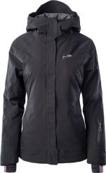 Elbrus Damska kurtka ocieplana Elbrus Kalma Wo's Sympatex black/black plum rozmiar XL. Czarne kurtki sportowe damskie ELBRUS, s, bez wzorów, bez ramiączek, bez kaptura. Za 967.87 zł.