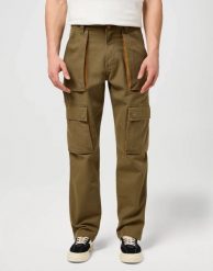MESKIE SPODNIE WRANGLER CJ REL CARGO PANT BEECH 112370984. Spodnie materiałowe męskie Wrangler, bez wzorów, z materiału. Za 219.99 zł.