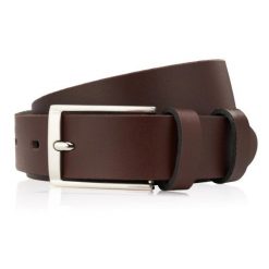 Pasek męski 110 cm brązowy PAOLO PERUZZI PG-03-BRS-110. Brązowe paski męskie Paolo Peruzzi, z jeansu, eleganckie. Za 49.99 zł.