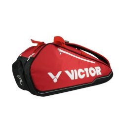 Torba na rakiety Victor 9115. Czerwone torby sportowe męskie Victor, bez wzorów. Za 289.99 zł.