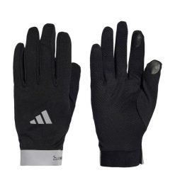 Rękawiczki do biegania CLIMAWARM. Czarne rękawiczki męskie Adidas, bez wzorów. Za 149.00 zł.