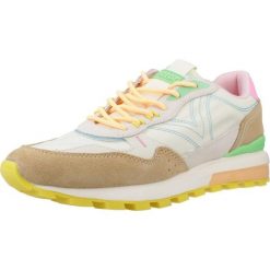 Buty VICTORIA LUNA NYLON SERRAJE MULT Beżowy. Brązowe obuwie trekkingowe damskie VICTORIA, z nylonu, bez zapięcia. Za 303.99 zł.