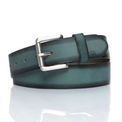 TOM TAILOR PASEK SKÓRZANY SOPO-TT376 467 40mm Ledergürtel RO2689. Zielone paski męskie Tom Tailor, klasyczne. Za 79.99 zł.