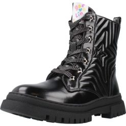 Buty GARVALIN 251567G Czarny. Czarne obuwie trekkingowe damskie Garvalin, z syntetyku, bez zapięcia. Za 225.08 zł.