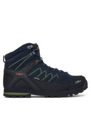 CMP Trekkingi Moon Mid 31Q4797 Granatowy. Niebieskie botki męskie CMP, ze skóry, bez zapięcia. Za 629.99 zł.
