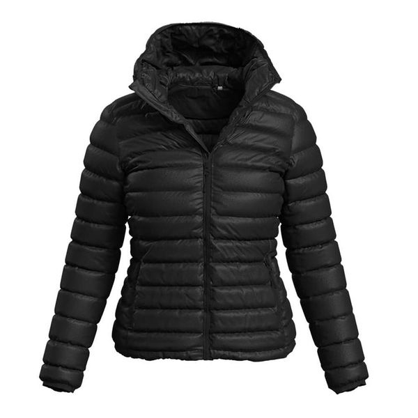 Kurtka Ocieplana Damska Lux. Czarne kurtki sportowe damskie Stedman, s, bez wzorów, z puchu, bez ramiączek, bez kaptura, trekkingowe. Za 337.99 zł.