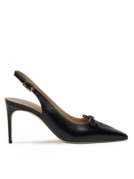 MALONE SOULIERS Szpilki Trudie 70-2 Czarny. Czarne szpilki damskie MALONE SOULIERS, bez wzorów, ze skóry, bez obcasa, na szpilce, bez zapięcia. Za 2,589.00 zł.