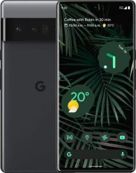 Smartfon Pixel 6 Pro 5G 12/256GB Czarny (GA02258-GB). Czarne smartfony Google. Za 2,629.00 zł.