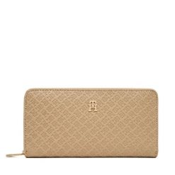 Portfel Tommy Hilfiger. Brązowe portfele damskie Tommy Hilfiger. Za 309.99 zł.