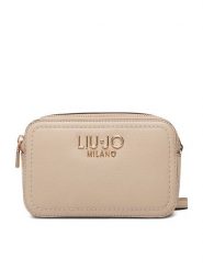 Liu Jo Torebka Ecs S camera Case AF5100 E0058 Beżowy. Brązowe listonoszki damskie Liu Jo, bez wzorów, ze skóry, bez dodatków. Za 449.99 zł.