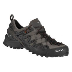 Buty Podejściowe Męskie Salewa Wildfiredge. Czarne buty zimowe męskie Salewa, bez wzorów, z materiału, bez obcasa, bez zapięcia. Za 937.00 zł.