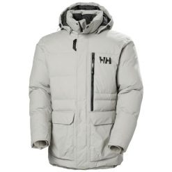 Kurtka narciarska Helly Hansen Tromsoe. Brązowe kurtki sportowe męskie Helly Hansen, bez wzorów, bez kaptura, narciarskie. W wyprzedaży za 1,212.00 zł.