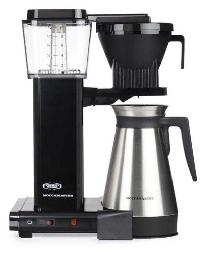 Moccamaster Ekspres przelewowy KBGT 741 Black z termosem. Czarne ekspresy przelewowe Moccamaster. Za 1,268.99 zł.