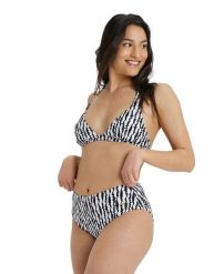 Strój kąpielowy damski dwuczęściowy bikini basen plażę Arena Halterneck. Białe stroje kąpielowe damskie ARENA, s, bez wzorów, z materiału. Za 51.98 zł.