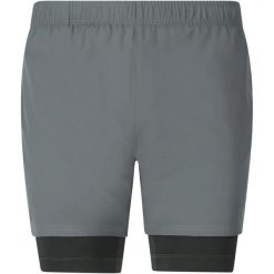 Szorty Virtus Zayne V2. Szare szorty męskie VIRTUS, bez wzorów. Za 189.50 zł.