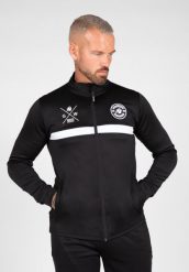 Vernon Kurtka dresowa - Czarny. Czarne kurtki męskie GORILLA WEAR, l, bez wzorów, z dresówki, bez kaptura. Za 320.00 zł.