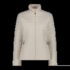 Kurtka damska turystyczna CMP 35Z5016. Brązowe kurtki sportowe damskie CMP, xs, bez wzorów, z puchu, bez ramiączek, bez kaptura, trekkingowe. Za 344.90 zł.