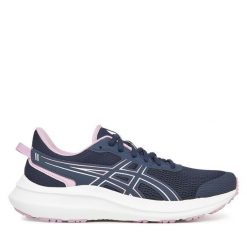 Buty do biegania Asics. Niebieskie obuwie sportowe damskie Asics, bez wzorów, bez zapięcia, do biegania. Za 219.99 zł.
