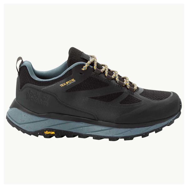 Buty trekkingowe męskie Jack Wolfskin Terraventure Texapore Low. Niebieskie buty zimowe męskie Jack Wolfskin, bez wzorów, z gumy, bez obcasa, bez zapięcia. W wyprzedaży za 519.00 zł.