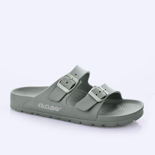 Klapki męskie Lemigo Like Fitclog. Niebieskie klapki męskie Lemigo, bez wzorów, z materiału, bez zapięcia. Za 99.00 zł.