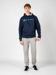 Champion Bluza "Hoodie" | HBGF89H586N9A | Mężczyzna | Granatowy. Niebieskie bluzy męskie Champion, l, bez wzorów, z bawełny, bez kaptura. W wyprzedaży za 169.00 zł.