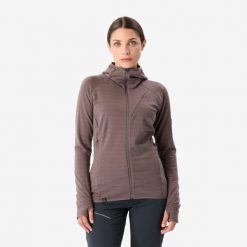Sweter damski trekkingowy Simond Merino Resist. Brązowe swetry nierozpinane damskie SIMOND, m, bez wzorów, z elastanu, bez kołnierzyka, bez ramiączek. Za 349.99 zł.