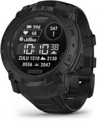 Smartwatch Garmin Garmin Instinct® 3 Solar Tactical Edition 50mm black mit Silikon-Wechselarmband 26 mm black. Czarne zegarki smartwatch Garmin, bez wzorów. Za 2,339.00 zł.