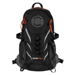 Plecak sportowy Pit Bull West Coast Logo na rower 20L - 9132039015. Czarne plecaki męskie PITBULL, bez wzorów, z materiału, eleganckie. Za 179.00 zł.