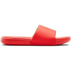 Klapki męskie Under Armour Ansa Fix Sl. Czerwone klapki męskie Under Armour, bez wzorów, bez zapięcia. Za 141.17 zł.