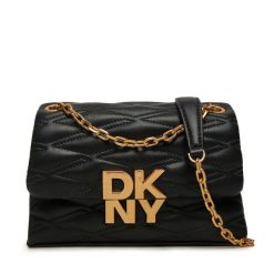 Torebka DKNY. Czarne torebki do ręki damskie DKNY, bez wzorów, bez dodatków. Za 959.99 zł.