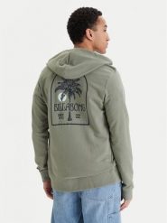 Billabong Bluza Foundation EBYSF00185 Zielony Regular Fit. Zielone bluzy męskie Billabong, m, bez wzorów, z bawełny, bez ramiączek, bez kaptura. Za 299.99 zł.