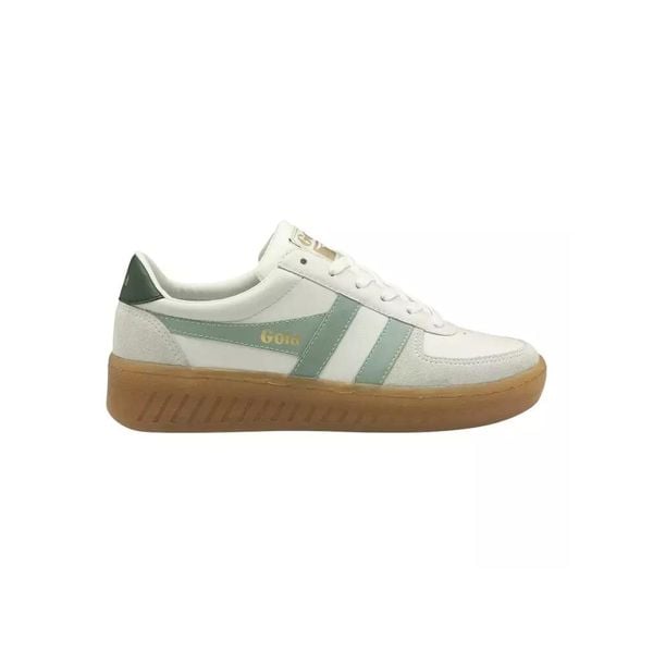 Chaussures Femme Gola CLB621 Blanc Blanc Gola. Białe obuwie sportowe damskie Gola, bez wzorów, bez zapięcia. Za 468.00 zł.